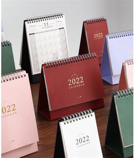 2022 Desk Calendar Setcalendar Sticker Set Planner Etsy