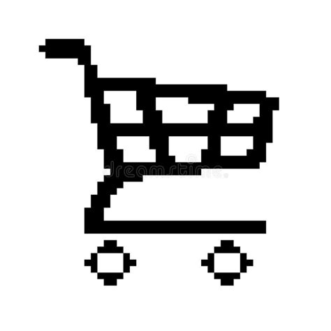 Simple Shopping Cart Vector Illustration Stock Illustrations 16714
