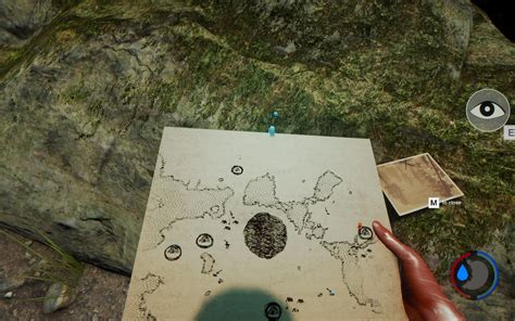The Forest Chainsaw Cave Location Map