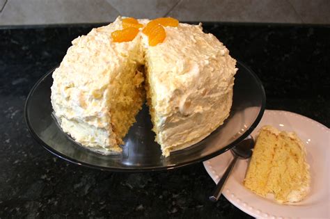 Mandarin Orange Cake Recipe Sunshine Cake Mr B Cooks