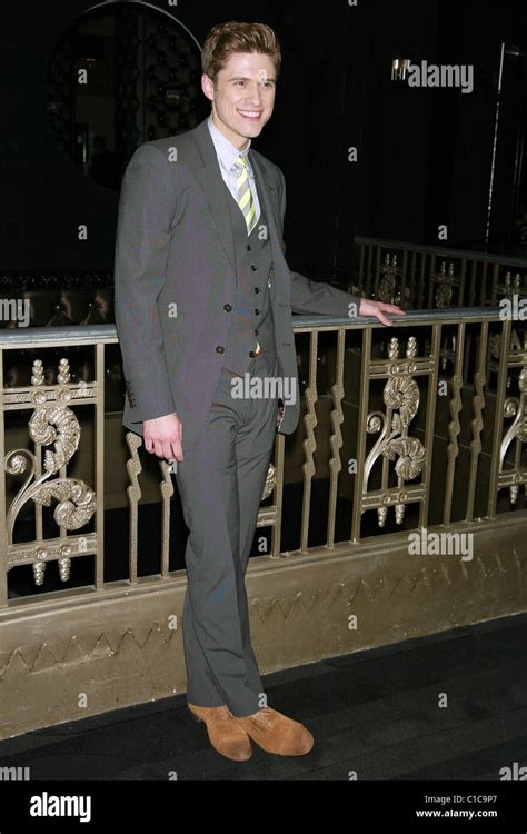 Aaron Tveit From The Tv Show Gossip Girl Opening Night After Party For