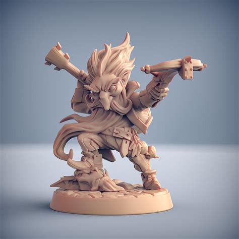 Gnome Rogue And Tabaxicatfolk Swashbuckler Free Additional Minis