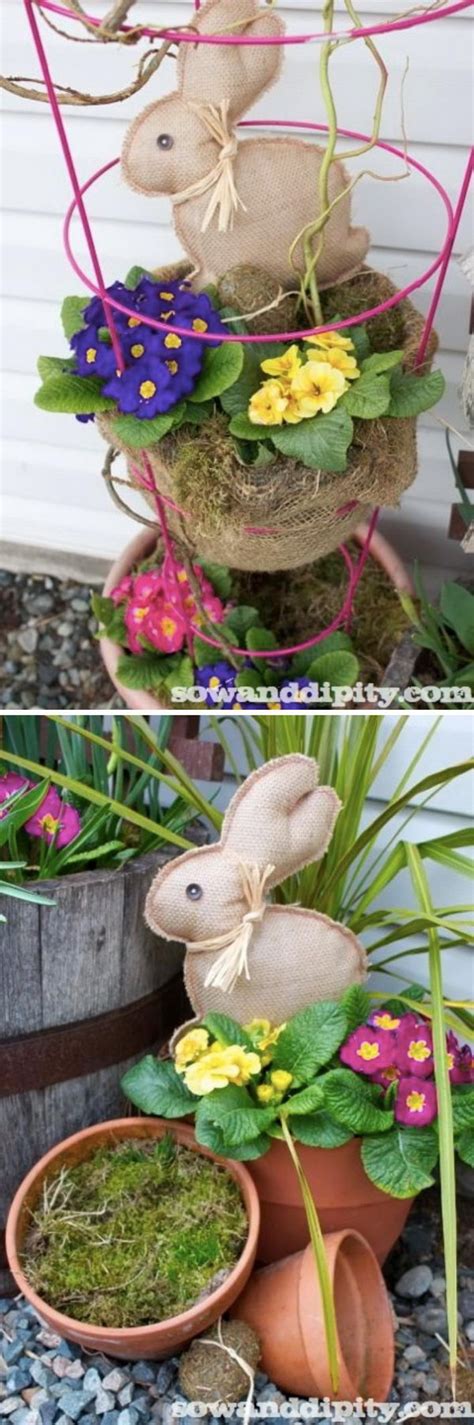 We've taken the easter egg hunt to you with creative easter egg decorating ideas such as using blueberries, watercolor, and now that it's finally getting warmer (and vaccines are being distributed!) there's a collective feeling of restoration and renewal (relating to springtime, outdoor gatherings, as. 30 DIY Easter Outdoor Decorations - Hative
