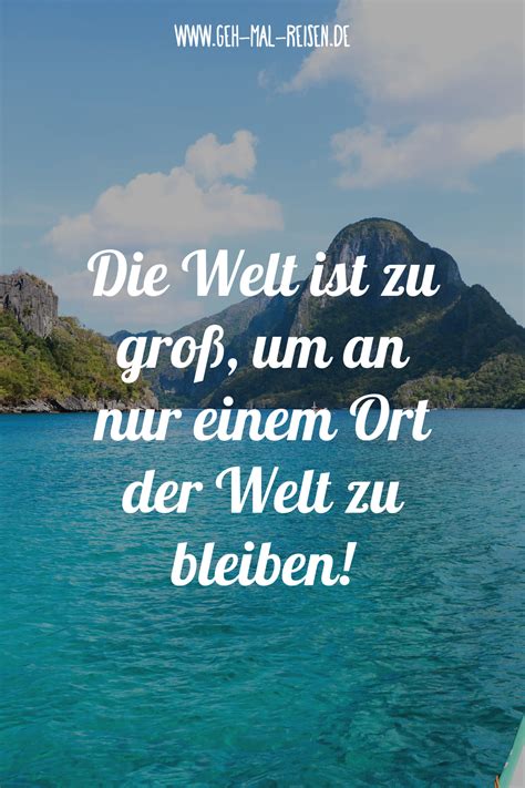 Der hochzeitstag sollte für euch immer ein tag der freude sein. "Die Welt ist zu groß, um an nur einem Ort der Welt zu bleiben." | Zitat | Quote | Spruch ...
