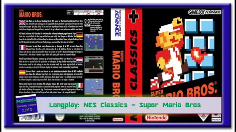 Nes Classics Super Mario Bros Gba Longplay Youtube