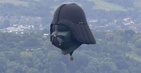 Darth Vader Hot Air Balloon Finally Flies Over Its