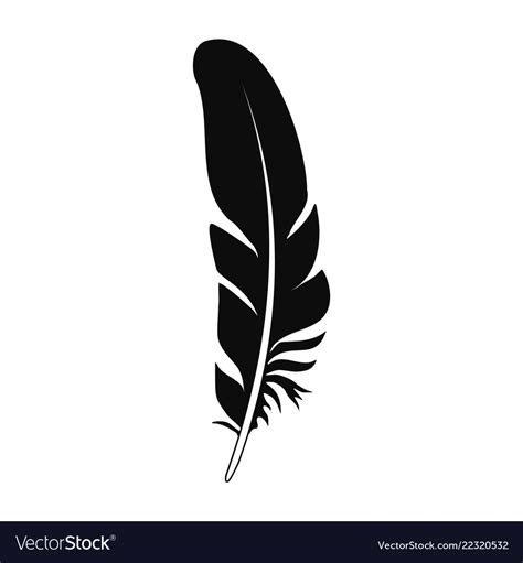 Feather Icon Vector