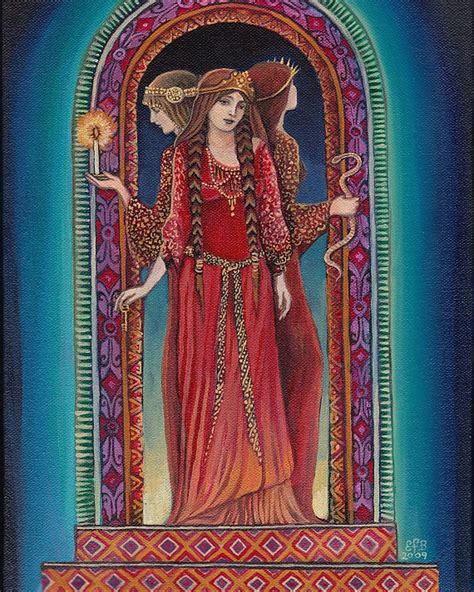 Hecate Goddess Of The Crossroads 8x10 Print Pagan Mythology Etsy