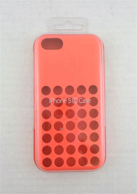 Apple Iphone 5c Case Pink Mf036zma Oem 885909787272 Ebay