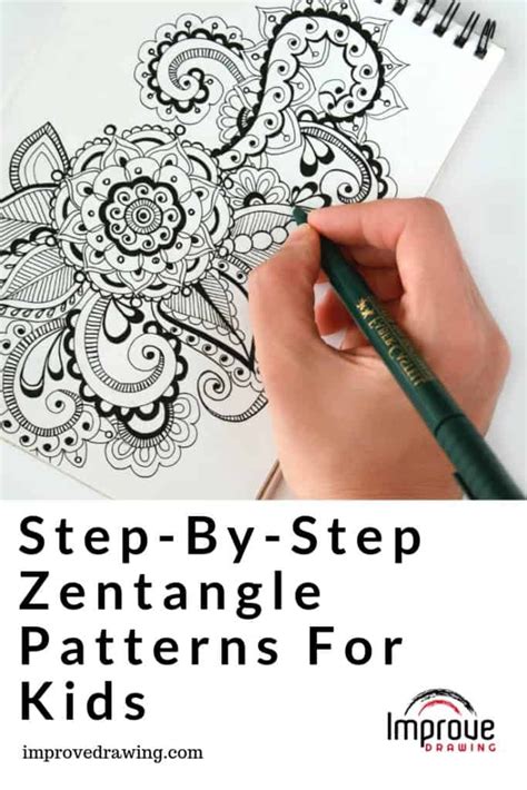We did not find results for: Easy Step-by -Step Zentangle Patterns For Kids | Improve Drawing | Zentangle patterns, Easy ...