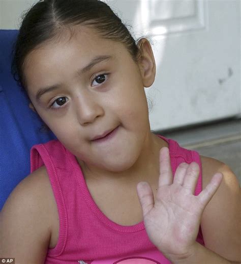 Girl Shows Off Her Hand After Two Of Her Fingers Were Severed In