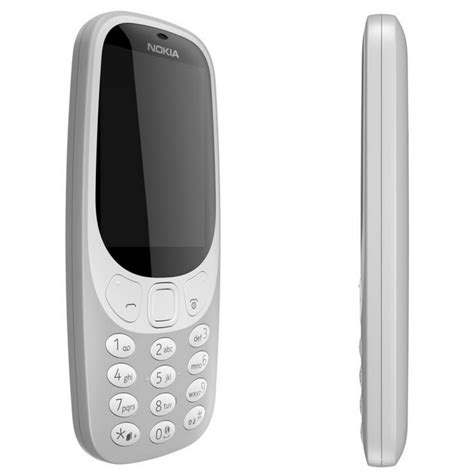 Telefon Mobil Dual Sim Nokia 3310 Grey World Comm The Phone Warehouse