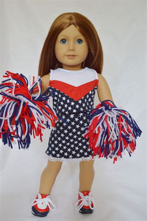 all american cheerleader for american girl dolls 18 inch doll clothes doll clothes doll