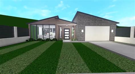 How To Build A Modern House In Bloxburg Step By Step In This Episode Art Princess Does A
