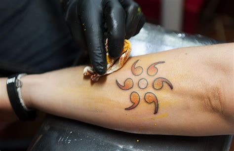 Semicolon Tattoos Signify New Start Inspire Hope In