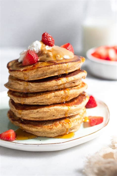 High Protein Pancakes G Of Protein Eat The Gains