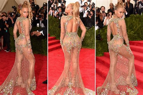 beyoncé shows up late to the met gala still turns all heads in revealing dress vanity fair
