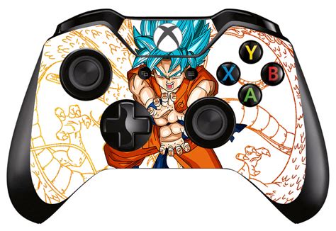 Dragon Ball Z Xbox One Controller Skin Sticker Decal Design 2