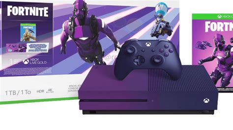 Fortnite Themed Xbox One S Leaks The Tech Game