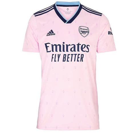 Official Adidas Arsenal Third Jersey 202223 Pink 3rd Shirt