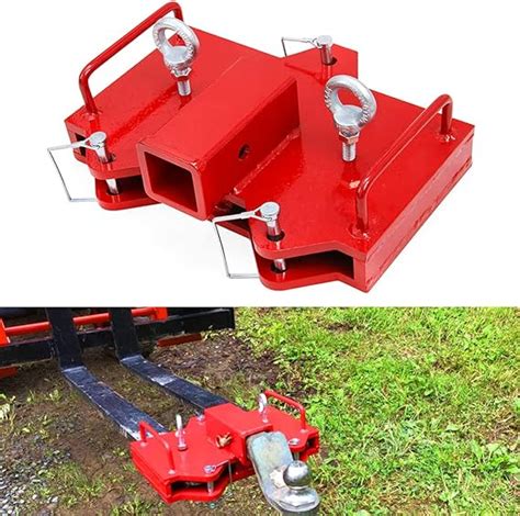 Elitewill 2 Trailer Hitch Receiver Forklift Towing Attachment Fit For