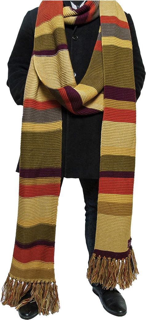 Doctor Who Scarf 18ft Long Season 16 17 Official Bbc Doctor Who