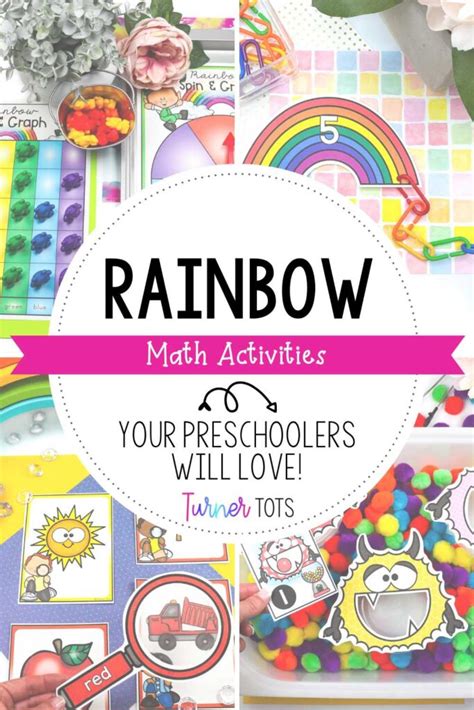 5 Rainbow Math Activities For Preschoolers To Add Color To Your Centers