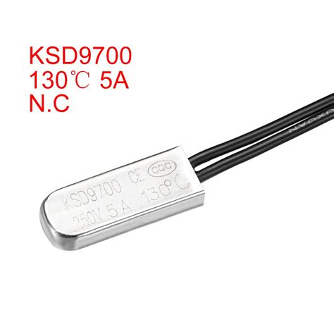 Uxcell Ksd9700 Thermostat 105℃ Normally Close Temperature Switch