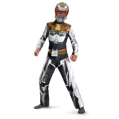 Power Ranger Robo Knight Megaforce Boys Classic Halloween Costume 17