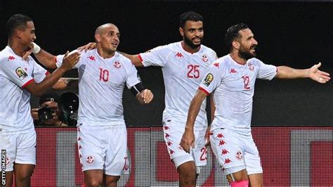 Afcon 2021 Tunisia Bounce Back To Thrash Mauritania Bbc Sport