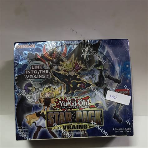 Yugioh English Star Pack Vrains Booster Box Shopee Singapore