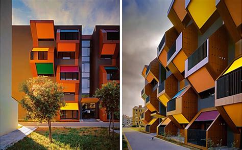 Housing Complex In Slovenia Is A Series Of Honeycomb Modular Apartments