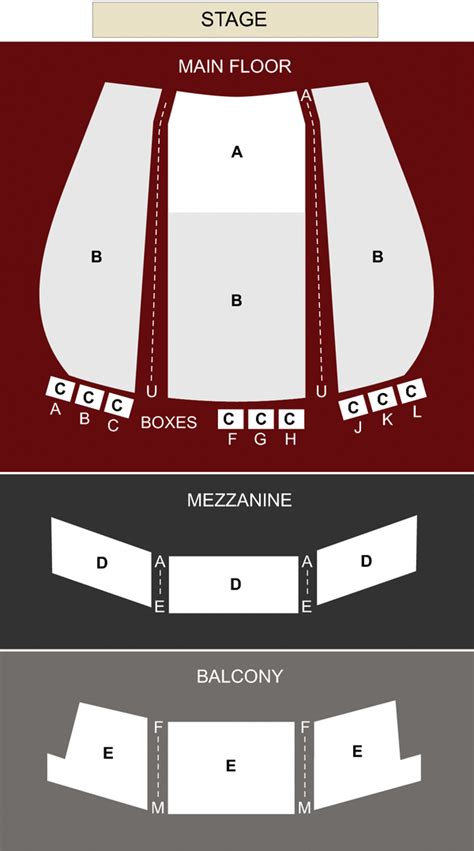 Ohio Theater Seating Chart