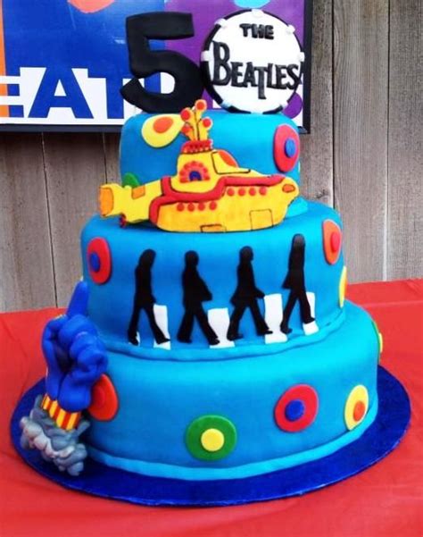 Beatles Cake Music Cakes Cupcake Birthday Cake Adult