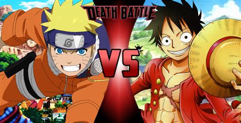 Luffy transforms to gear 5 the continuation of goku vs saitama, now called anime war. Image - Naruto VS Luffy (3).png | Death Battle Fanon Wiki ...
