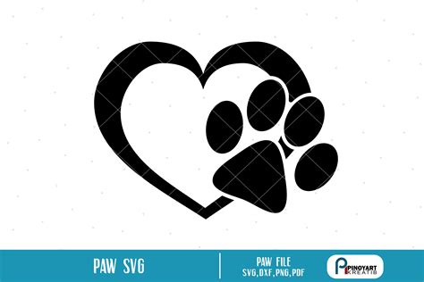 Free Svg Images Dog Paw Print 232 Svg File For Cricut