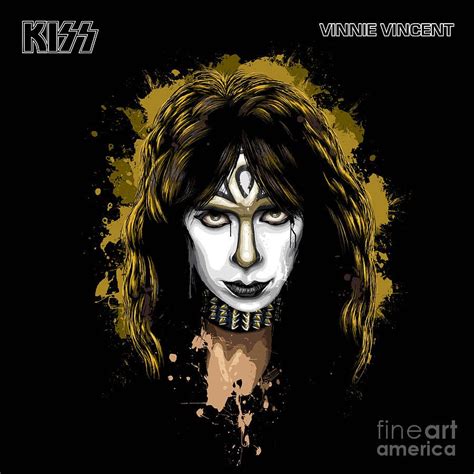 Kisss Vinnie Vincent Maľba Kisss Vinnie Vincent Výtvarného Umenia