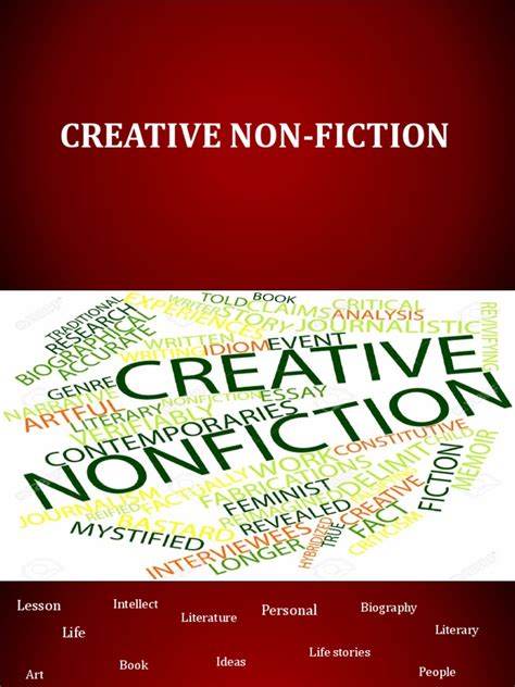 Creative Non Fiction Creative Nonfiction Cognition
