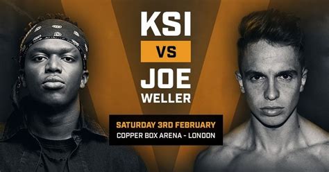 What time is KSI vs Joe Weller fight? Live stream information ahead of