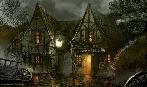 Parking is free for guests. the old corner tavern | Fantasy inn, Fantasy places, Tavern