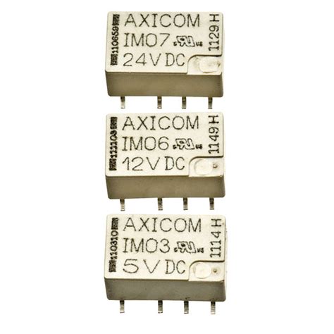 Smd Signal Relays 2a Dpco Low Profile Im Series Rapid Online