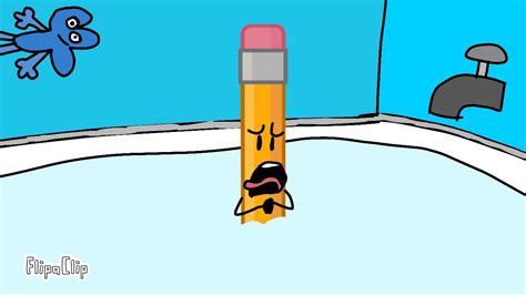 Battle For Bfdi Pencil Taking The Bath Youtube
