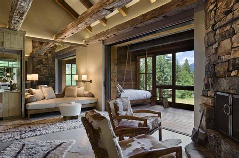 A Homestead In Montana Blends Rustic And Modern Details Mountain Home