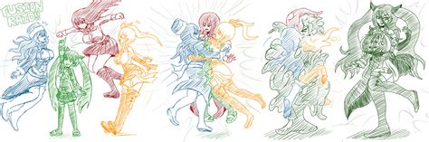 Fairy Girls Fairy Fusion Fusion Raid By Doodledowd On Deviantart