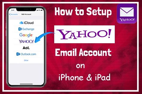 How To Setup Yahoo Email Account On Iphone And Ipad