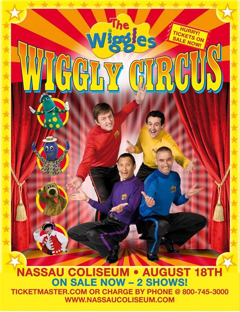 Jamies Show Review Wiggly Circus Live World