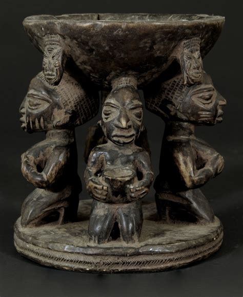 Yoruba Aguere Ritual Offering Bowl The Niger Bend African Art