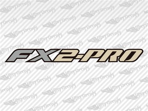 Fx2 Pro Ford Custom Decal