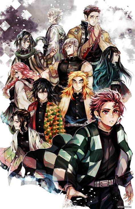 Demonslayer5survivorslov7 Kimetsu No Yaiba 9 Pilares Conoce A Todos