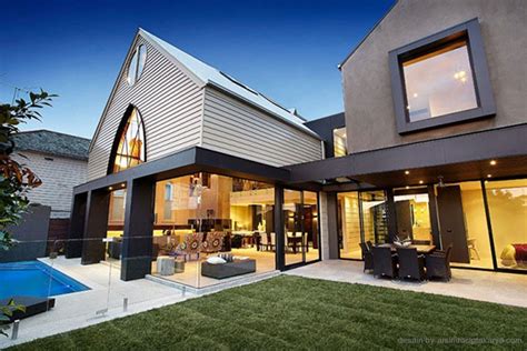 Desain rumah modern, banyak yang bingung antara gaya modern dan gaya kontemporer. Desain Rumah Kontemporer Nan Modern